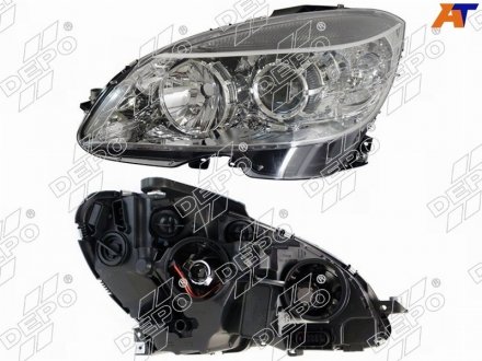 Купить Фара передняя Mercedes S204, W204 DEPO 440-1167LMLD-EM (фото1) подбор по VIN коду, цена 9061 грн.