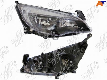 Купить Фара передняя Opel Astra DEPO 442-1161RMLEMN2 (фото1) подбор по VIN коду, цена 7842 грн.