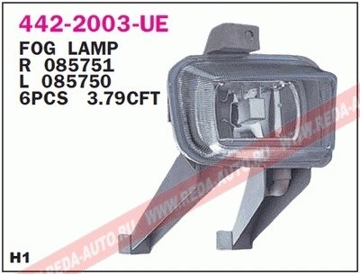 Купить Фара противотуманна Opel Astra DEPO 442-2003L-UE (фото1) подбор по VIN коду, цена 1412 грн.