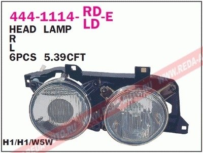 Фара передняя DEPO 444-1114R-LD-E