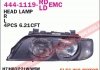 Купить Фара передняя BMW E39 DEPO 444-1119R-LDEMC (фото1) подбор по VIN коду, цена 7453 грн.