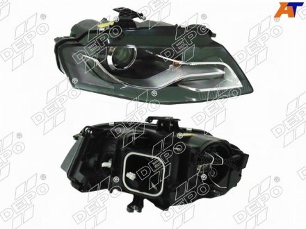 Купить Фара передняя Audi A4 DEPO 446-1122RMLEHM2 (фото1) подбор по VIN коду, цена 10330 грн.