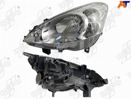 Фара передняя DEPO 550-1149LMLD-EM