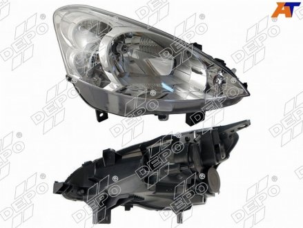 Фара передняя DEPO 550-1149RMLD-EM