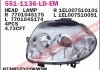 Купити Фара передня Renault Clio DEPO 551-1136L-LD-EM (фото1) підбір по VIN коду, ціна 2799 грн.