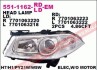 Купить Фара передняя Renault Megane DEPO 551-1162R-LD-EM (фото1) подбор по VIN коду, цена 4455 грн.