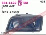 Купити Фара передня Peugeot Boxer, Fiat Ducato, Citroen Jumper DEPO 661-1122L-LD-EM (фото1) підбір по VIN коду, ціна 1565 грн.