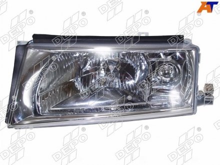 Купить Фара левая Skoda Octavia DEPO 665-1106L-LD-EM (фото1) подбор по VIN коду, цена 2486 грн.