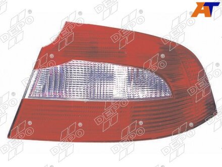 Ліхтар зад. пра. SK SUPERB 09- (ви-во) DEPO 665-1916R-UE