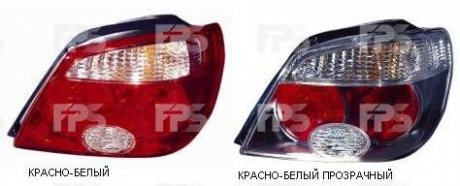 Фонарь задний DEPO fp 3733 f3-e