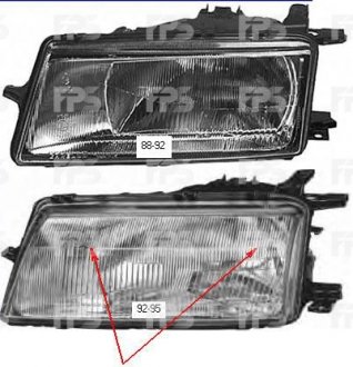 Фара передня DEPO fp 5076 r14-e