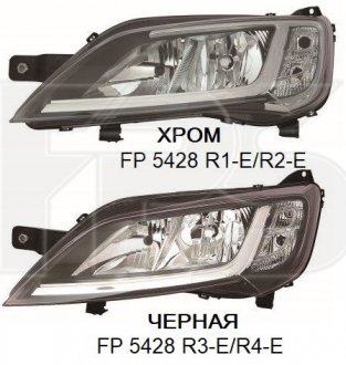 Купити Фара передня DEPO fp 5428 r1-e (фото1) підбір по VIN коду, ціна 5272 грн.