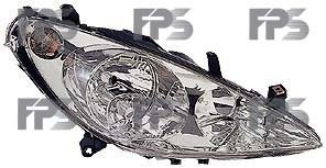 Фара передняя Peugeot 307 DEPO fp 5514 r3-e