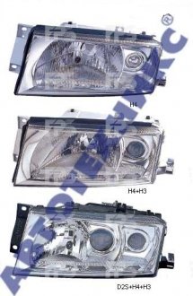 Купить Фара передняя Skoda Octavia DEPO fp 6404 r1-e (фото1) подбор по VIN коду, цена 2556 грн.