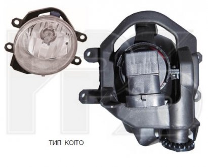 Фара противотуманная DEPO fp 7044 h1-e