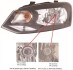 Купить Фара передняя DEPO fp 7415 r02-e (фото1) подбор по VIN коду, цена 4075 грн.