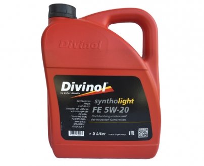 Олія Syntholight FE 5W-20 5л Divinol 493705
