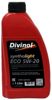 Олія моторна Syntholight Eco 5W20 1 Л. Divinol 493801