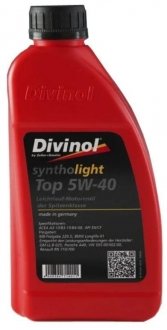 Купити Олія Syntholight Top 5W-40 1л Divinol 494301 (фото1) підбір по VIN коду, ціна 412 грн.