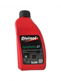 Олія для 2-тактних двигунів Synthetic 2T 1 Л. Divinol 494901