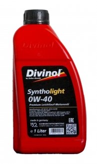 Олива моторна Syntholight 0W40 1 L Divinol 495301