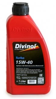 Олива моторна Turbo 15 W - 40 1 L Divinol 496811