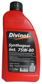 Трансмиссионное масло Synthogear TS SAE 75W80 GL-4 1 L Divinol 520201