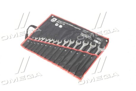 Набір ключів комбінованих, 14 предметів, 10-32 мм. <ДК> Dk-Дорожня Карта dk-st-14