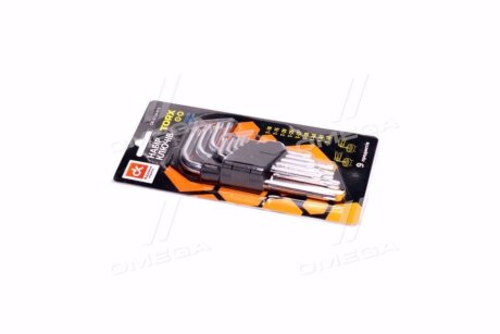 Набір ключів TORX 9 пр., Т10-50, L = 130 мм <ДК> Dk-Дорожня Карта dk-st34-913