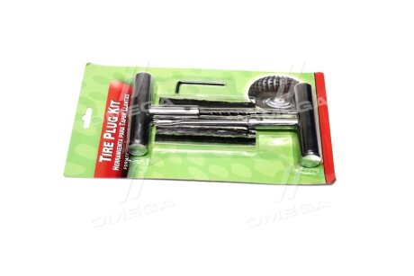 Набір для ремонту безкамерних шин (джгут 5шт, шило Dk-Дорожня Карта trk011