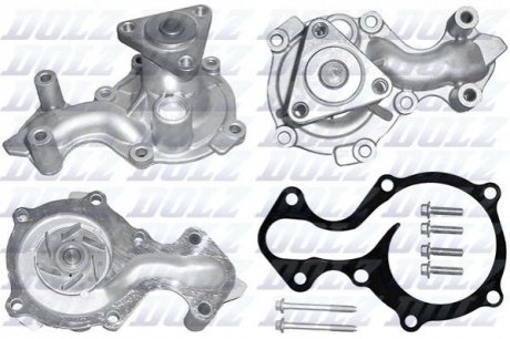 Помпа водяна Ford Focus, Ecosport, Connect, Transit, B-Max, C-Max, Fiesta, Courier, Mondeo DOLZ f207