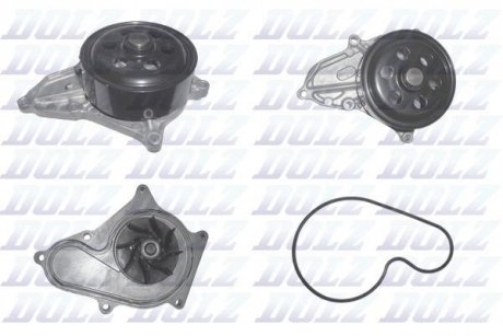 HONDA Помпа воды ACCORD VIII, CR-V III 2.2 i-DTEC 07- DOLZ h-146
