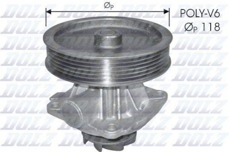 Насос системы охлаждения DOLZ s225