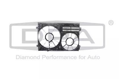 Дифузор радіатора VW Caddy/Audi A1/A3/Skoda Octavia/Superb 1.2-3.6 03- DPA 11210808502