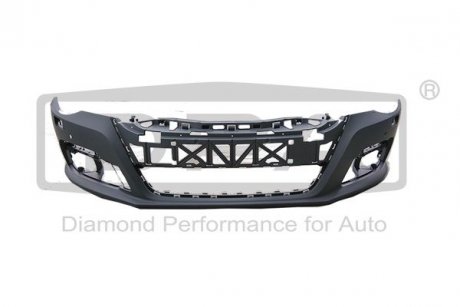 Бампер передний (+ омыватель, + помощь при парковке) (грунт) VW Passat CC (08-12) DPA 88071803302