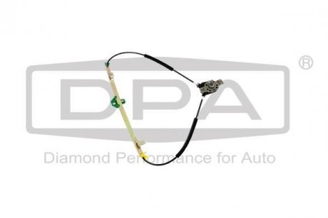 Склопідйомник передній правий Volkswagen Polo, Golf, Jetta, Passat DPA 88370089202