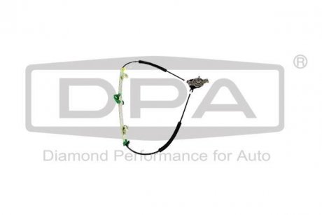 Склопідйомник передній лівий Volkswagen Polo, Golf, Jetta, Passat DPA 88370089302