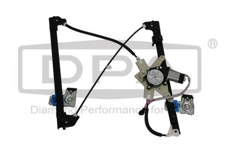 Склопідйомник передній лівий з моторчиком Seat Ibiza, Cordoba, Volkswagen Polo, Caddy DPA 88370536702