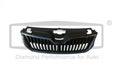 Решітка радіатора з чорною накладкою Skoda Rapid DPA 88531807602