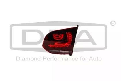 Ліхтар задній правий внутрішній LED червоний VW Golf (09-13) DPA 89450625202