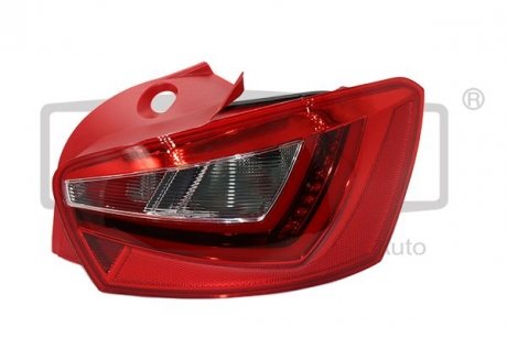 Купить Фонарь правый LED красный Seat Ibiza (08-) Seat Ibiza DPA 99451456502 (фото1) подбор по VIN коду, цена 2774 грн.