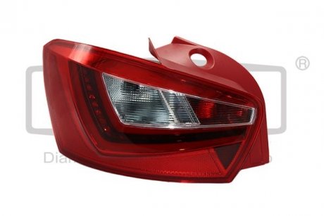 Купить Фонарь левый красный LED Seat Ibiza (08-) Seat Ibiza DPA 99451456602 (фото1) подбор по VIN коду, цена 2774 грн.