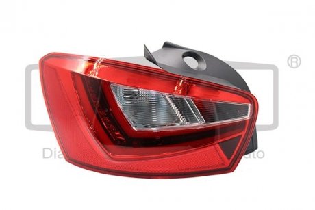Купить Фонарь левый LED (черный) Seat Ibiza (08-) Seat Ibiza DPA 99451784702 (фото1) подбор по VIN коду, цена 2564 грн.