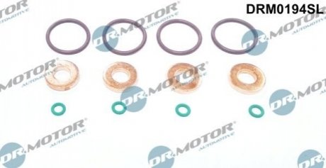 Комплект прокладок з різних матеріалів Dr.Motor drm0194sl