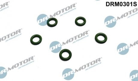 К-т ущільнюючих кілець форсунки, 5шт Ford Mondeo, Galaxy, S-Max, C-Max, Focus, Kuga Dr.Motor drm0301s