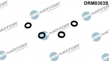 К-т уплотняющих колец форсунки, 4шт BMW X5, X6, Audi A7, Citroen C5, BMW F13, F01, F04, KIA Carnival, BMW F11, Mercedes W204, BMW F10, F12 Dr.Motor drm0303s