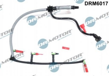 Купить Шланг топливной системы Ford Transit Dr.Motor drm6017 (фото1) подбор по VIN коду, цена 1350 грн.