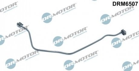 Патрубок системы охлаждения резиновый с фитингами Ford Fiesta, B-Max Dr.Motor drm6507