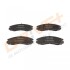 Купить Тормозные колодки Mitsubishi Outlander, Galant, Pajero, L200, Lancer Drive+ dp1010.10.0009 (фото2) подбор по VIN коду, цена 684 грн.
