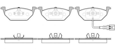 Купити ГАЛЬМІВНІ КОЛОДКИ Seat Ibiza, Leon, Audi A3, Volkswagen Jetta, Golf, Skoda Octavia, Volkswagen Bora, Seat Toledo, Audi A2, Skoda Fabia, Volkswagen Polo Drive+ dp1010.10.0033 (фото1) підбір по VIN коду, ціна 608 грн.